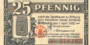 Notgeld Banknote