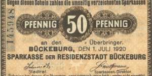 Notgeld Banknote