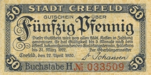 Notgeld
 Banknote