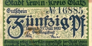 Banknote from Germany