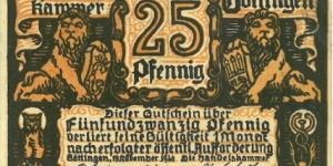 Banknote from Germany