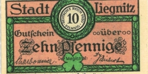 Notgeld Banknote