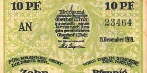 Banknote from Germany