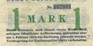 Banknote from Germany