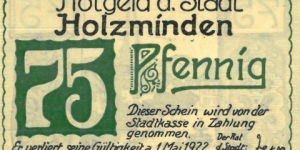 Notgeld Banknote