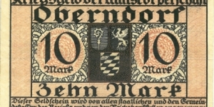 Banknote from Germany