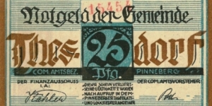 Banknote from Germany