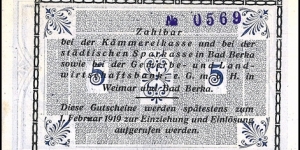 Banknote from Germany