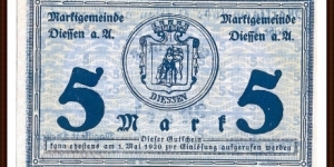 Banknote from Germany