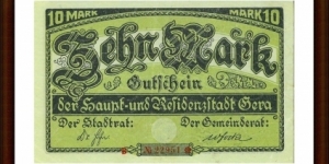 Banknote from Germany