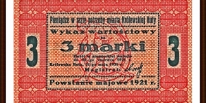 Banknote from Germany