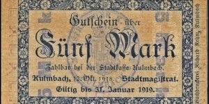 Notgeld Banknote