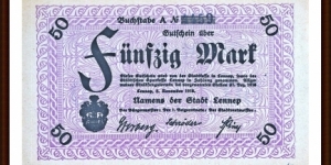 Notgeld Banknote