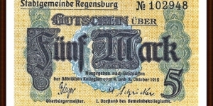 Notgeld
Regensburg Banknote