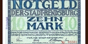 Notgeld
Rendsburg Banknote