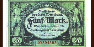 Notgeld
Wurzburg Banknote