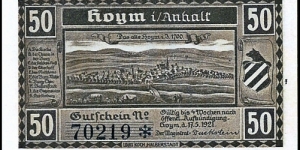 Banknote from Germany