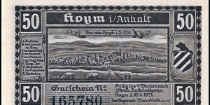 Notgeld Banknote