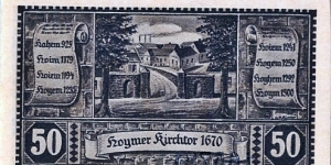 Banknote from Germany