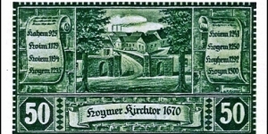 Notgeld Banknote