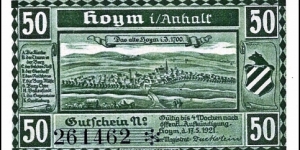 Banknote from Germany