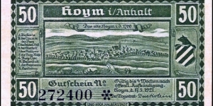 Banknote from Germany