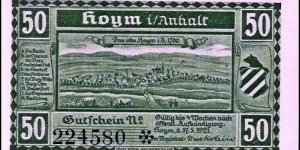 Banknote from Germany