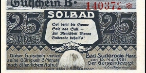 Banknote from Germany