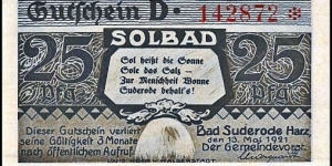 Banknote from Germany