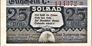 Banknote from Germany