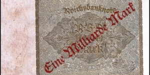 Banknote from Germany