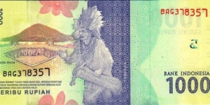 Banknote from Indonesia