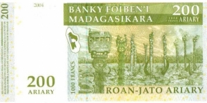 200 Ariary Banknote