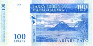 Banknote from Madagascar