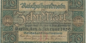 10 Mark Banknote