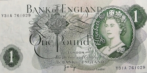 1 Pound Banknote