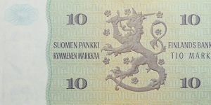 Banknote from Finland