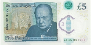 Banknote from United Kingdom