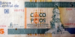 5 Pesos Banknote