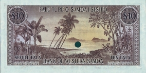Banknote from Samoa