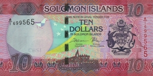 Solomon Islands N.D. (2017) 10 Dollars. Banknote