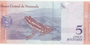 Banknote from Venezuela