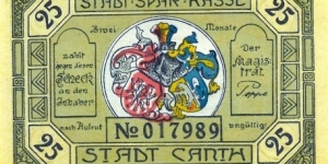 Notgeld: Canth Banknote