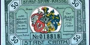 Notgeld: Canth Banknote