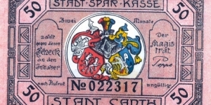 Banknote from Germany