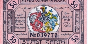 Banknote from Germany