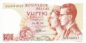 50 francs - René Lauwerijens Banknote