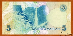 Banknote from Lesotho