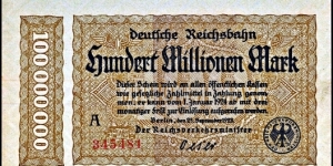 Inflationary Note Banknote