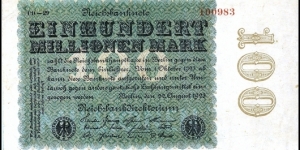 Inflationary Note Banknote